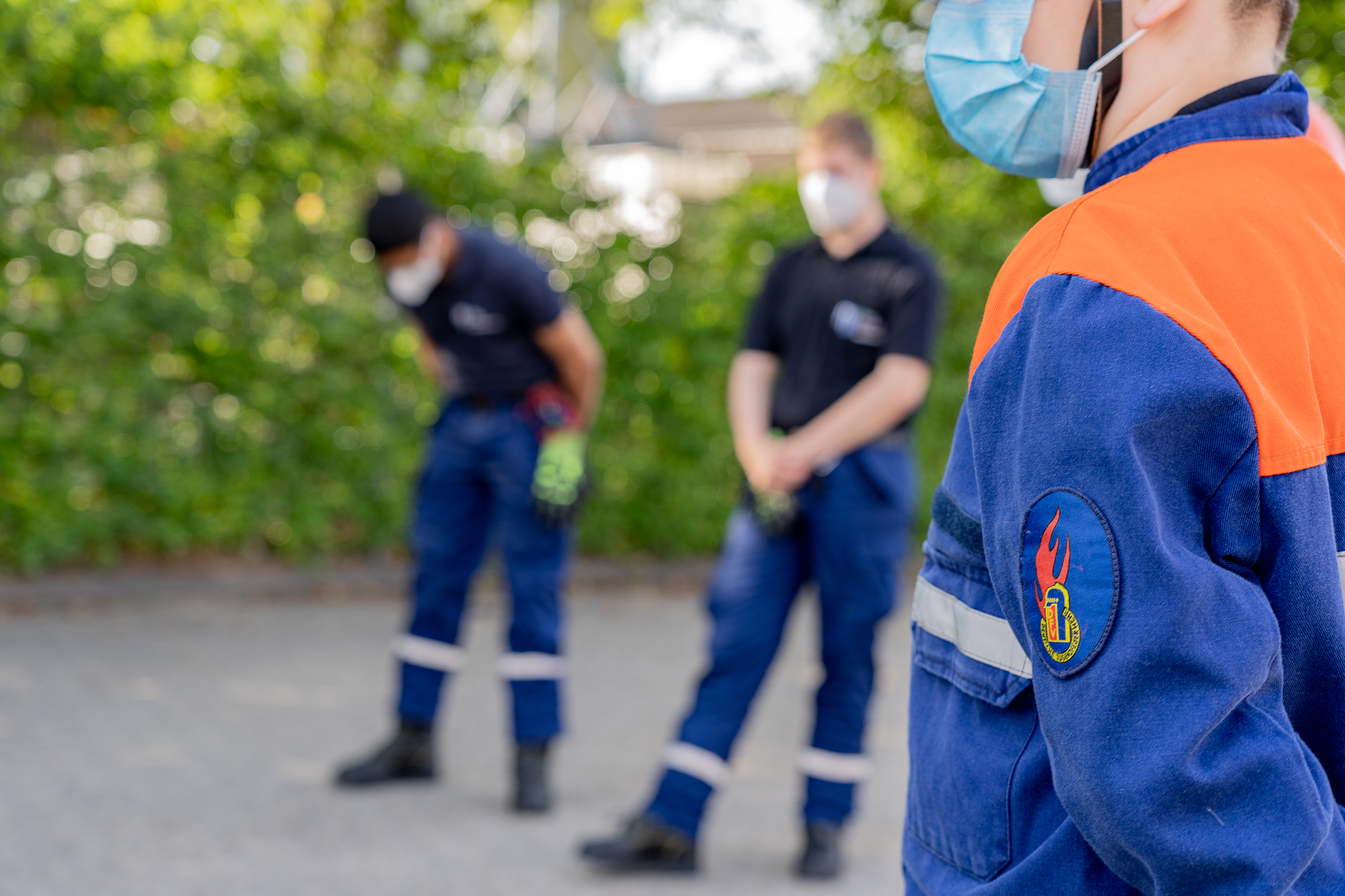 210615 Jugendfeuerwehr JF Erster bungsdienst nach Corona1